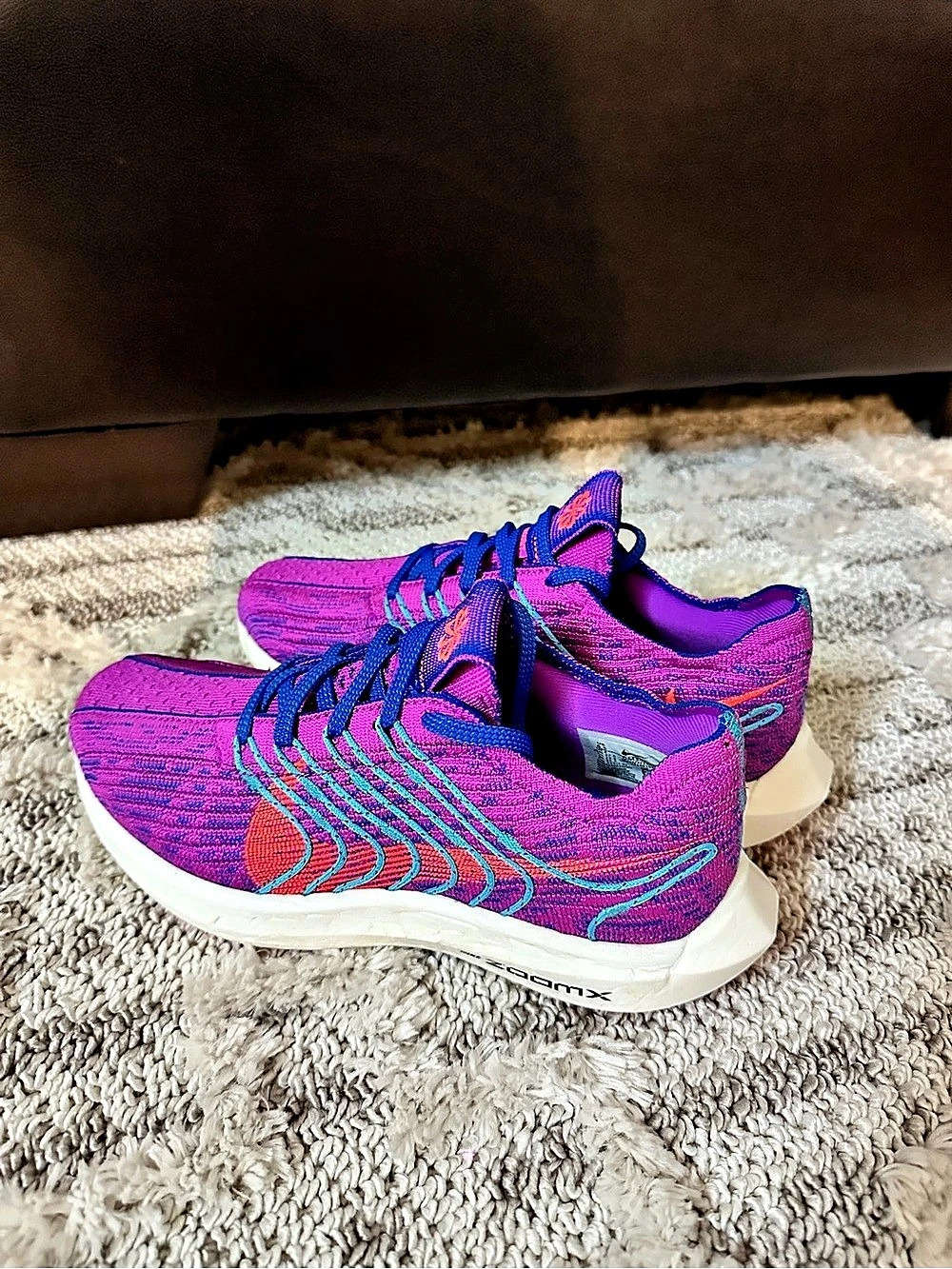 Nike Pegasus Turbo Next Nature Women's Pink & Blue US 6.5 Athletic Shoes